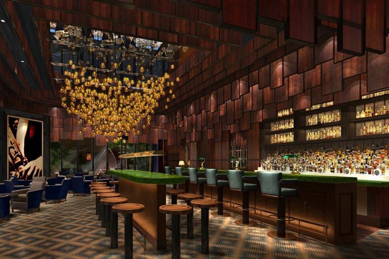 Shangri-La Kolombo Bagian luar foto The bar at the 1919